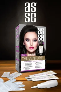 کیت رنگ موی بدون آمونیاک آسه ASSE