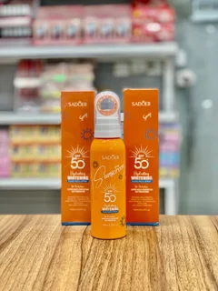 اسپری ضد آفتاب و سفید کننده SPF 50 سادور