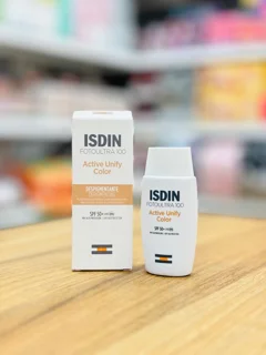ضد آفتاب یونیفای فلوئیدی SPF50 حجم ۵۰ میل بی رنگ ( مناسب پوست هساس )  با کیفیت
